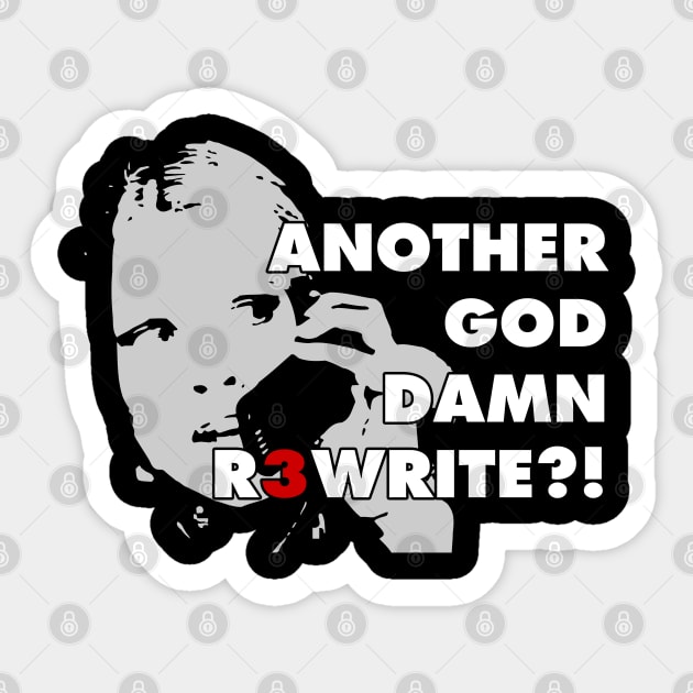 Another Rewrite? Sticker by nickmeece